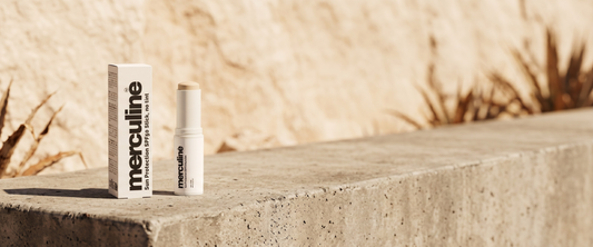best SPF for men UK — Active Shield SPF50 mineral sunscreen merculine™
